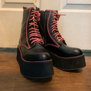 Dolls Kill Platform Boots